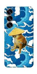 Чехол itsPrint Sad dog samurai для Samsung Galaxy S25