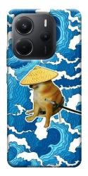Чехол itsPrint Sad dog samurai для Xiaomi Redmi Note 14 4G (Int. version)