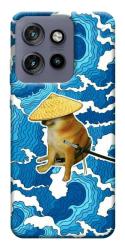 Чехол itsPrint Sad dog samurai для Motorola Edge 50 Neo