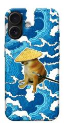 Чехол itsPrint Sad dog samurai для Apple iPhone 17 (6.3")