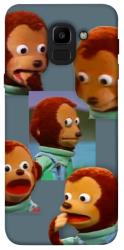 Чехол itsPrint Side eye monkey для Samsung J600F Galaxy J6 (2018)