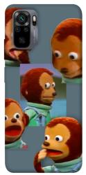 Чехол itsPrint Side eye monkey для Xiaomi Redmi Note 10 / Note 10s