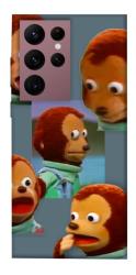 Чехол itsPrint Side eye monkey для Samsung Galaxy S22 Ultra