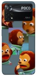 Чехол itsPrint Side eye monkey для Xiaomi Poco X4 Pro 5G
