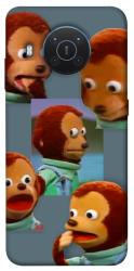 Чехол itsPrint Side eye monkey для Nokia X10 / X20