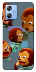 Чехол itsPrint Side eye monkey для Motorola Moto G84