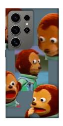 Чехол itsPrint Side eye monkey для Samsung Galaxy S24 Ultra
