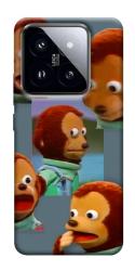 Чехол itsPrint Side eye monkey для Xiaomi 14 Pro