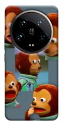 Чехол itsPrint Side eye monkey для Xiaomi 14 Ultra