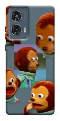Чехол itsPrint Side eye monkey для Motorola Edge 50 Fusion
