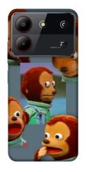Чехол itsPrint Side eye monkey для ZTE Blade A54 4G