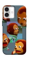 Чехол itsPrint Side eye monkey для Apple iPhone 16 (6.1")