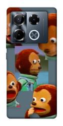 Чехол itsPrint Side eye monkey для Infinix Note 40 Pro 4G