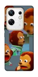 Чехол itsPrint Side eye monkey для Infinix Zero 30 4G