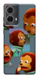 Чехол itsPrint Side eye monkey для Motorola Moto G85