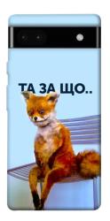 Чехол itsPrint Tired fox для Google Pixel 6a