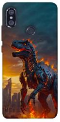 Чехол itsPrint Fire dino для Xiaomi Redmi Note 5 Pro / Note 5 (AI Dual Camera)