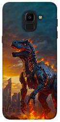 Чехол itsPrint Fire dino для Samsung J600F Galaxy J6 (2018)