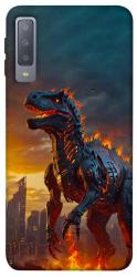 Чехол itsPrint Fire dino для Samsung A750 Galaxy A7 (2018)