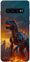 Чехол itsPrint Fire dino для Samsung Galaxy S10