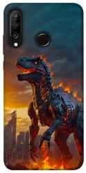 Чехол itsPrint Fire dino для Huawei P30 lite