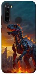 Чехол itsPrint Fire dino для Xiaomi Redmi Note 8