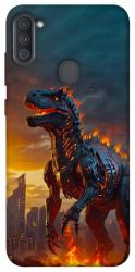 Чехол itsPrint Fire dino для Samsung Galaxy A11