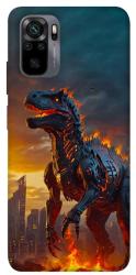 Чехол itsPrint Fire dino для Xiaomi Redmi Note 10 / Note 10s