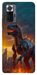 Чехол itsPrint Fire dino для Xiaomi Redmi Note 10 Pro