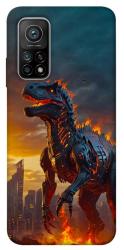 Чехол itsPrint Fire dino для Xiaomi Mi 10T