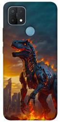 Чехол itsPrint Fire dino для Oppo A15s / A15