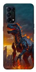 Чехол itsPrint Fire dino для Oppo Reno 5 4G