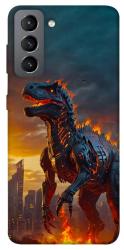 Чехол itsPrint Fire dino для Samsung Galaxy S21 FE