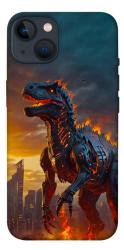 Чехол itsPrint Fire dino для Apple iPhone 13 (6.1")
