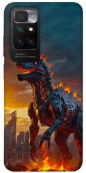 Чехол itsPrint Fire dino для Xiaomi Redmi 10