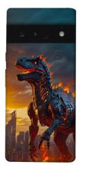 Чехол itsPrint Fire dino для Google Pixel 6 Pro