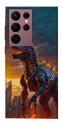 Чехол itsPrint Fire dino для Samsung Galaxy S22 Ultra