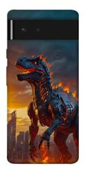 Чехол itsPrint Fire dino для Google Pixel 6