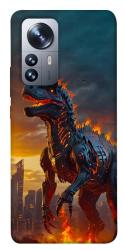 Чехол itsPrint Fire dino для Xiaomi 12 / 12X
