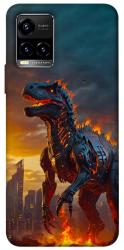 Чехол itsPrint Fire dino для Vivo Y21 / Y33s