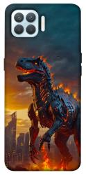 Чехол itsPrint Fire dino для Oppo F17 Pro