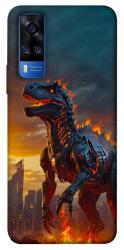Чехол itsPrint Fire dino для Vivo Y51a
