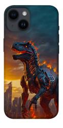 Чехол itsPrint Fire dino для Apple iPhone 14 (6.1")