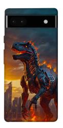 Чехол itsPrint Fire dino для Google Pixel 6a