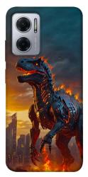 Чехол itsPrint Fire dino для Xiaomi Redmi Note 11E