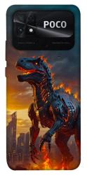 Чехол itsPrint Fire dino для Xiaomi Poco C40