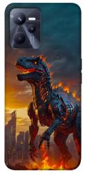 Чехол itsPrint Fire dino для Realme C35