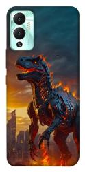 Чехол itsPrint Fire dino для Infinix Hot 12 Play