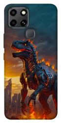 Чехол itsPrint Fire dino для Infinix Smart 6