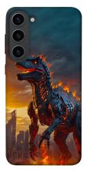 Чехол itsPrint Fire dino для Samsung Galaxy S23